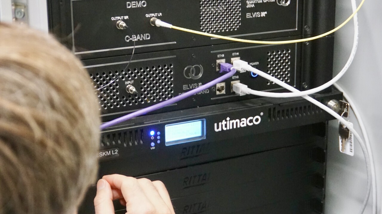Installation Quantenverschlüsselung